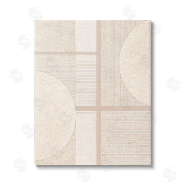stupell industries Susan Jill | Beige Circular Geometric Wall Art