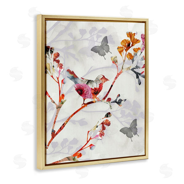 Stupell Industries Susan Jill | Birds And Butterflies Nature