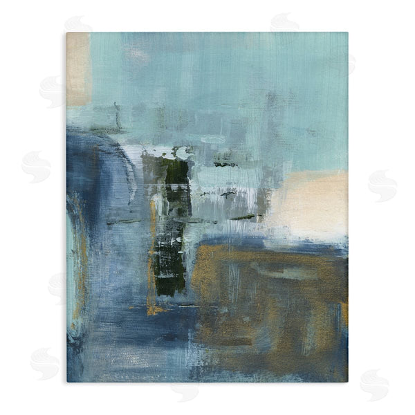 stupell industries Susan Jill | Blue Abstract Painting