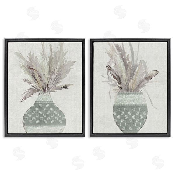 Stupell Industries Susan Jill | Boho Rustic Plant Vases
