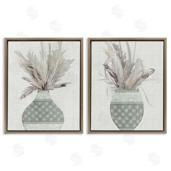 Stupell Industries Susan Jill | Boho Rustic Plant Vases