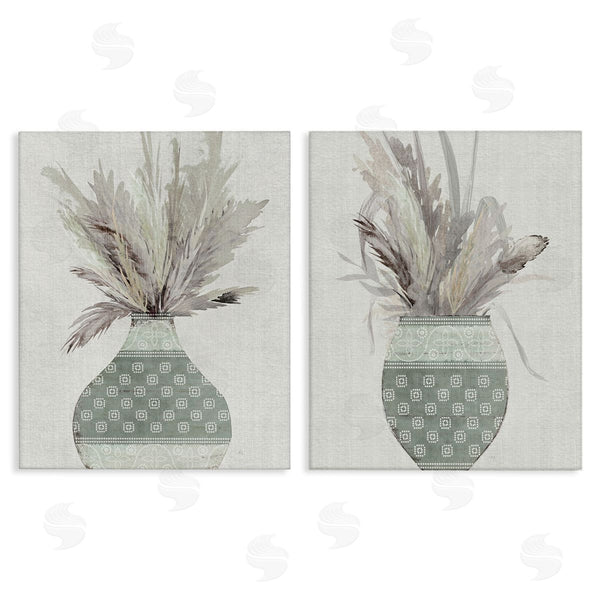stupell industries Susan Jill | Boho Rustic Plant Vases