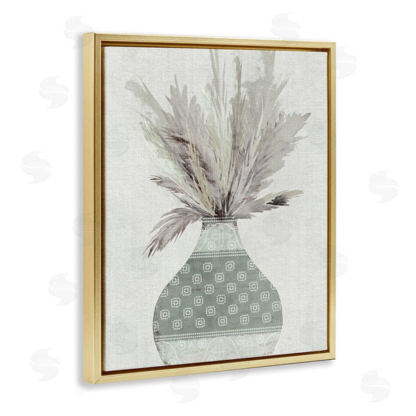 Stupell Industries Susan Jill | Boho Wheat In Vase Wall Art