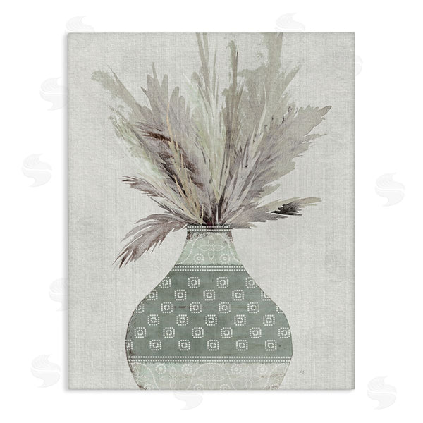 stupell industries Susan Jill | Boho Wheat in Vase Wall Art