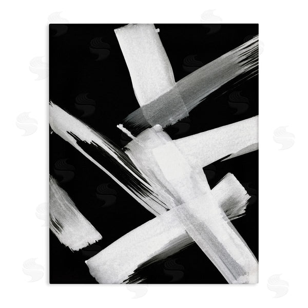 stupell industries Susan Jill | Brushstrokes on Black Wall Art