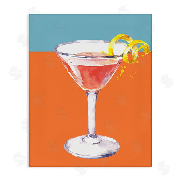 stupell industries Susan Jill | Cocktail on Blocked Hues