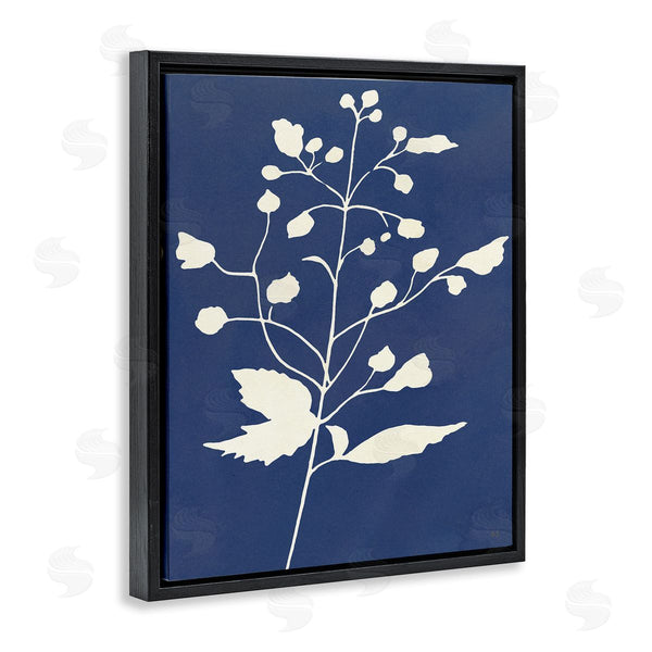 Stupell Industries Susan Jill | Contemporary Botanical Sprig Shape Abstract Plant Leaves Wall Art