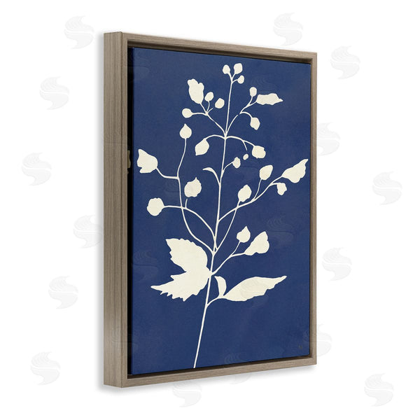 Stupell Industries Susan Jill | Contemporary Botanical Sprig Shape Abstract Plant Leaves Wall Art