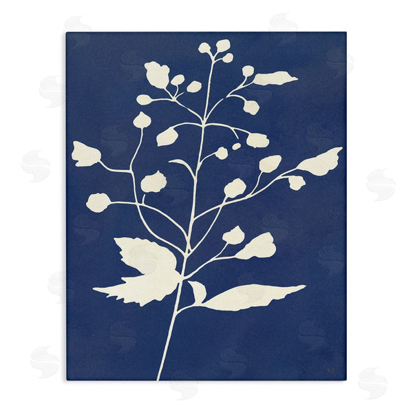 stupell industries Susan Jill | Contemporary Botanical Sprig Shape Abstract Plant Leaves Wall Art