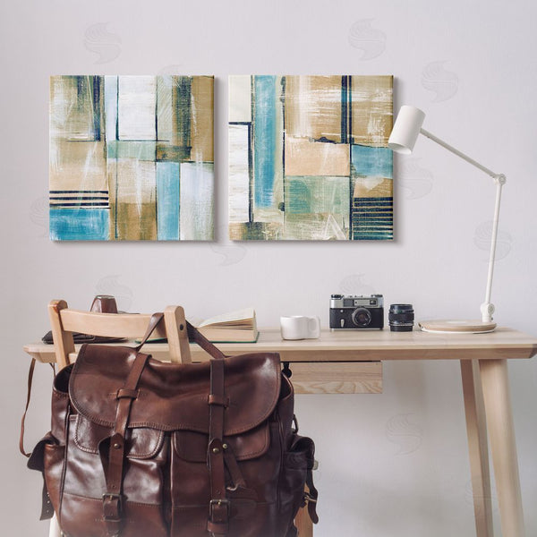 Stupell Industries Susan Jill | Contemporary Geometric Neutral Tones Wall Art