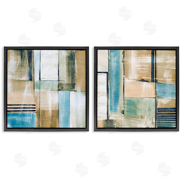 Stupell Industries Susan Jill | Contemporary Geometric Neutral Tones Wall Art