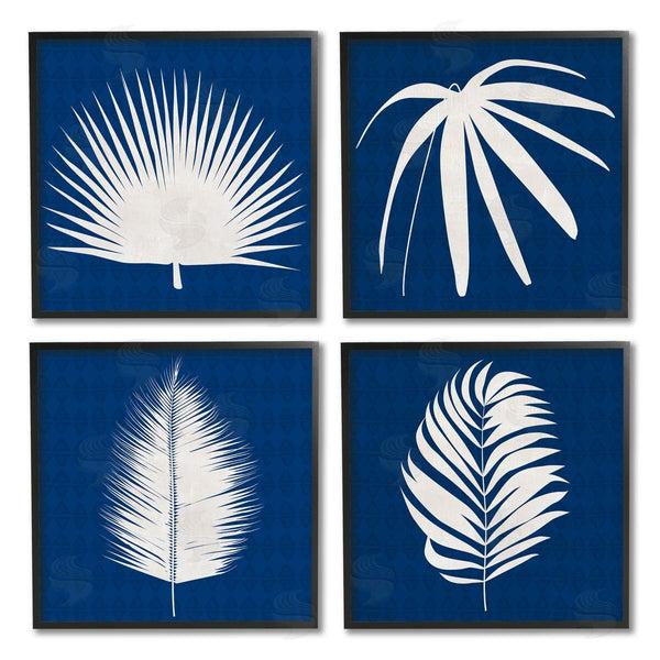 Stupell Industries Susan Jill | Contemporary Plant Leaf Silhouettes Wall Art