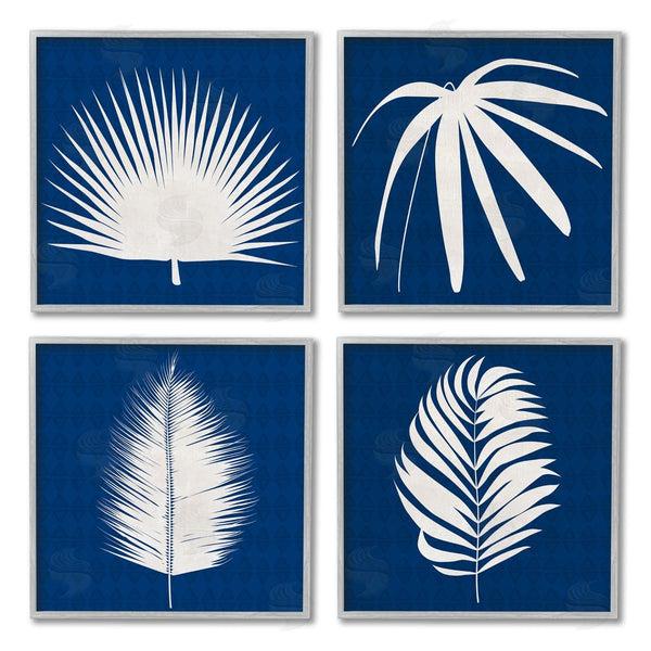 Stupell Industries Susan Jill | Contemporary Plant Leaf Silhouettes Wall Art