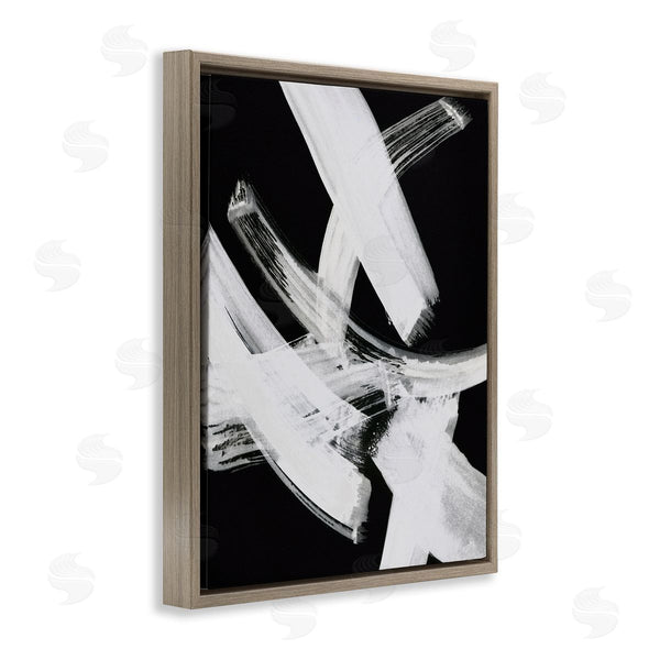 Stupell Industries Susan Jill | Curved Chaotic Brushstrokes Wall Art