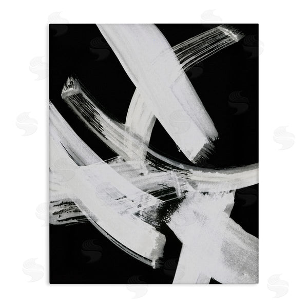 stupell industries Susan Jill | Curved Chaotic Brushstrokes Wall Art