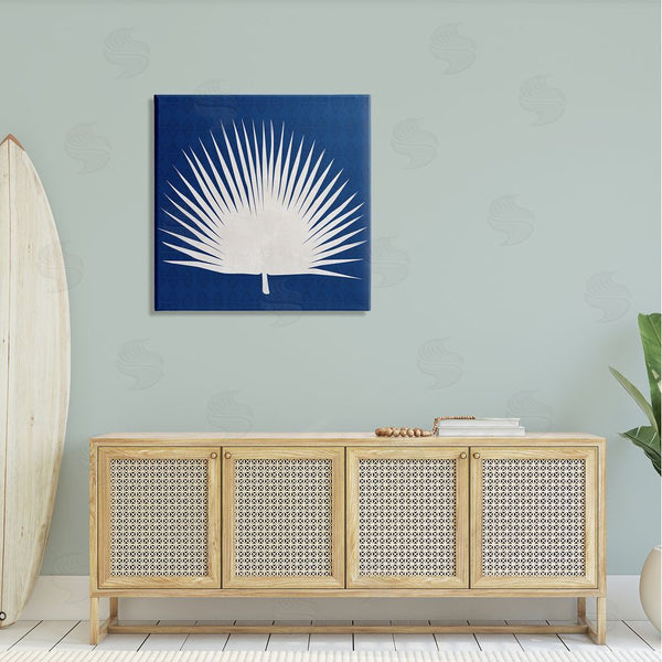Stupell Industries Susan Jill | Fan Palm Leaf Silhouette Wall Art