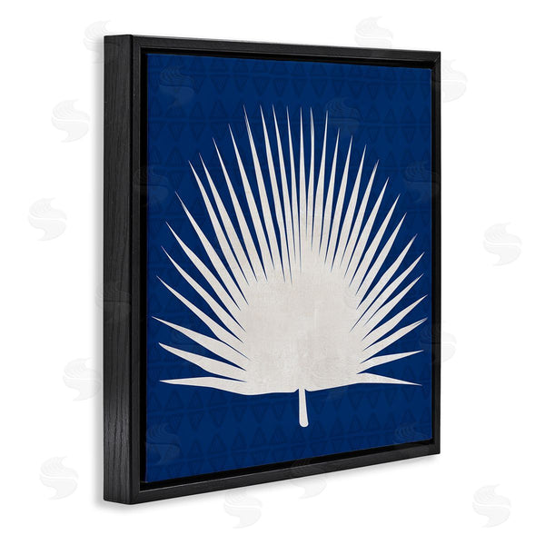 Stupell Industries Susan Jill | Fan Palm Leaf Silhouette Wall Art