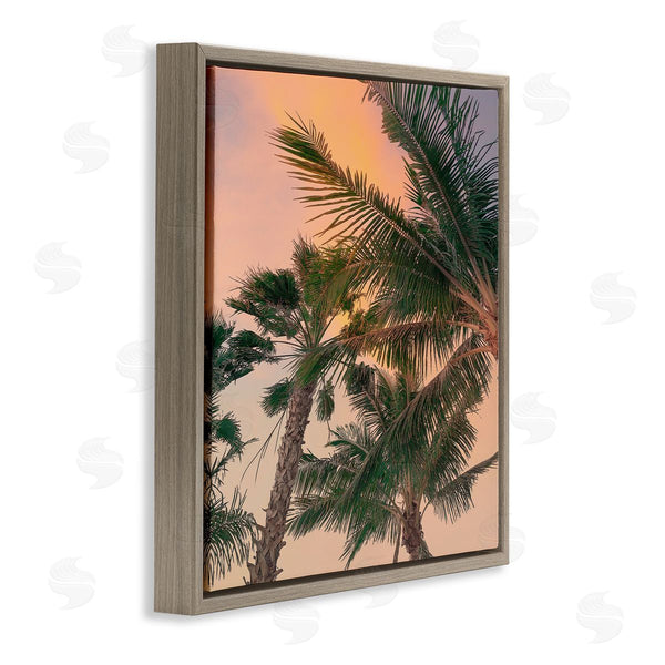 Stupell Industries Susan Jill | Gathering Palms At Sunset