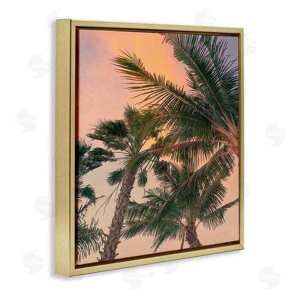 Stupell Industries Susan Jill | Gathering Palms At Sunset