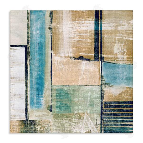 stupell industries Susan Jill | Geometric Shapes Collage Composition Wall Art