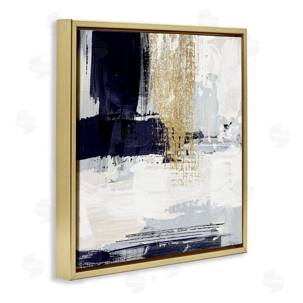 Stupell Industries Susan Jill | Gold Accented Abstract