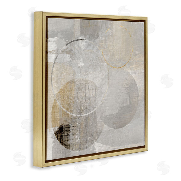 Stupell Industries Susan Jill | Layered Circles In Neutrals