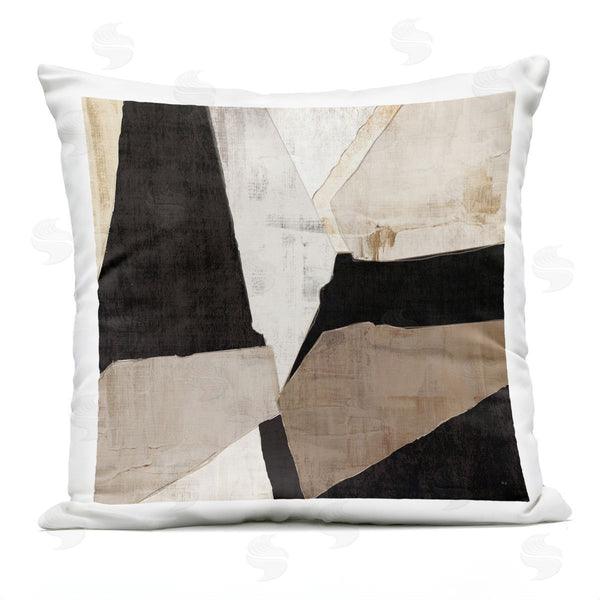 Stupell Industries Susan Jill | Layered Geometric Illusion Printed Throw Pillow