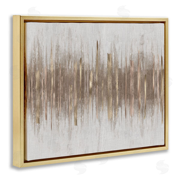 Stupell Industries Susan Jill | Linear Streaks Neutral Tones