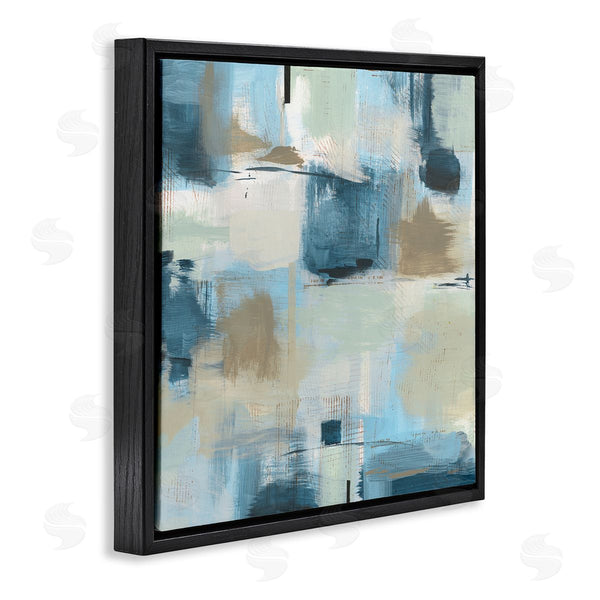 Stupell Industries Susan Jill | Modern Abstract Tiled Paint Patchwork Collage Wall Art