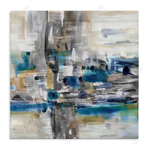 stupell industries Susan Jill | Modern Layered Chaotic Strokes Wall Art