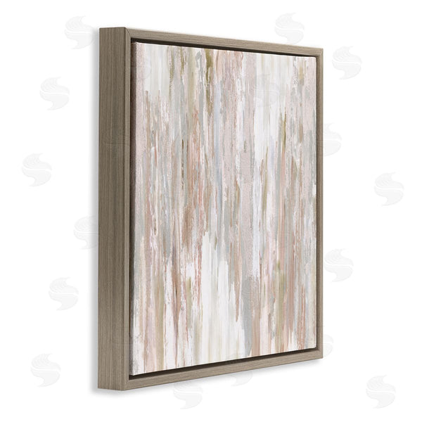 Stupell Industries Susan Jill | Muted Abstract Rain Streaks Wall Art
