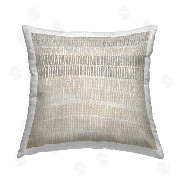 Stupell Industries Susan Jill | Natural Boho Abstraction Printed Throw Pillow