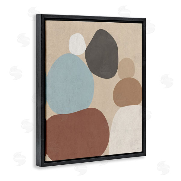 Stupell Industries Susan Jill | Neutral Boho Contemporary Rocks Wall Art