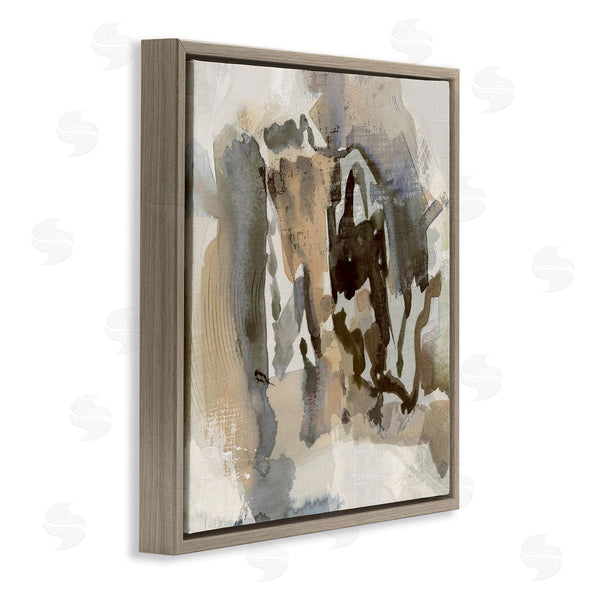 Stupell Industries Susan Jill | Neutral Collaged Squiggles