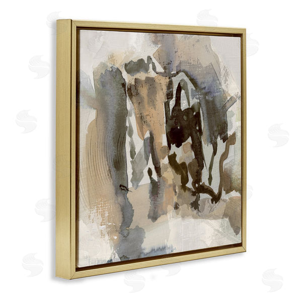 Stupell Industries Susan Jill | Neutral Collaged Squiggles