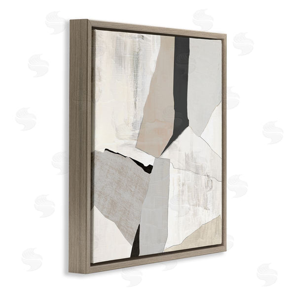 Stupell Industries Susan Jill | Neutral Hued Abstract Shapes