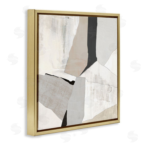 Stupell Industries Susan Jill | Neutral Hued Abstract Shapes