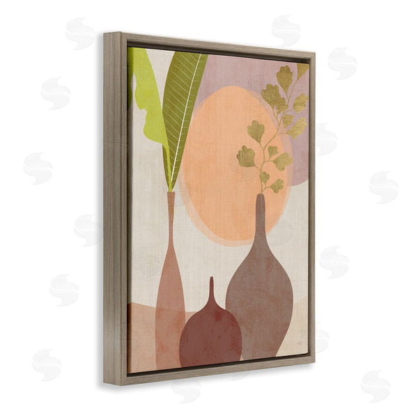 Stupell Industries Susan Jill | Neutral Plants In Vases Wall Art