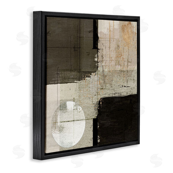 Stupell Industries Susan Jill | Neutral Square And Circle Shapes