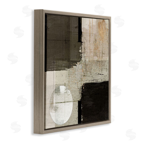Stupell Industries Susan Jill | Neutral Square And Circle Shapes