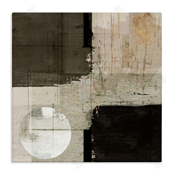 stupell industries Susan Jill | Neutral Square and Circle Shapes