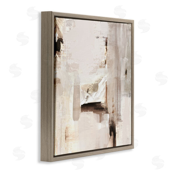Stupell Industries Susan Jill | Neutral Tone Abstraction