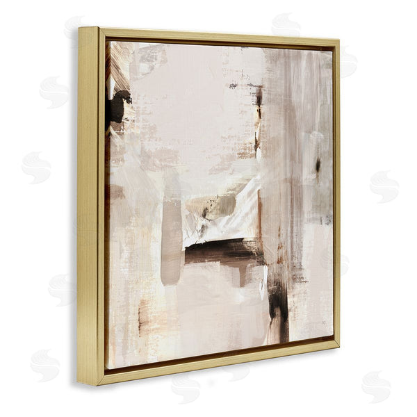 Stupell Industries Susan Jill | Neutral Tone Abstraction