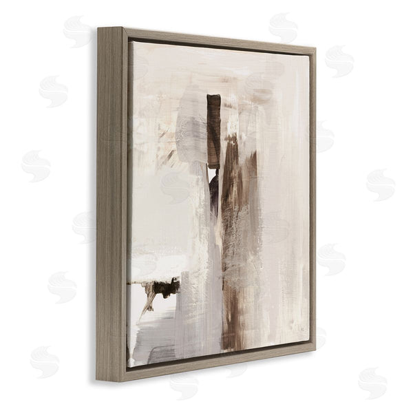 Stupell Industries Susan Jill | Off-White With Brown Streaks