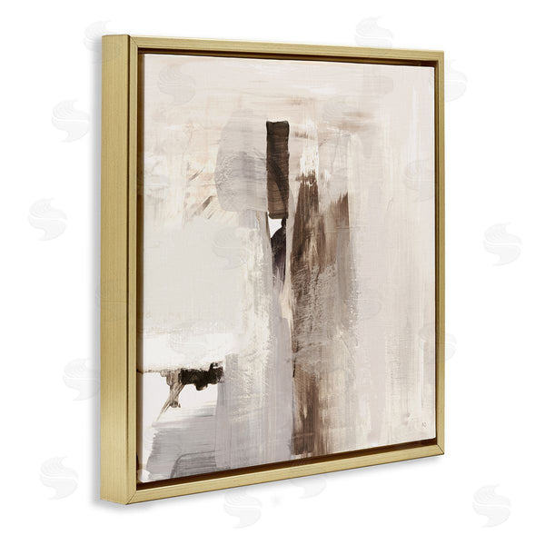 Stupell Industries Susan Jill | Off-White With Brown Streaks