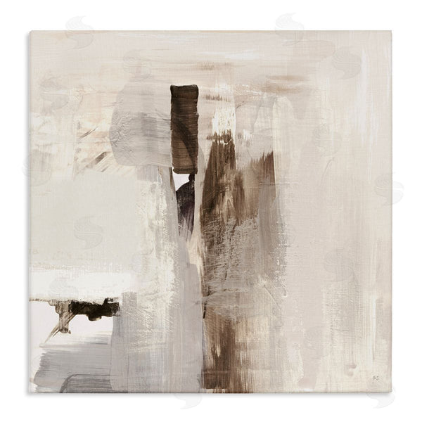 stupell industries Susan Jill | Off-White with Brown Streaks