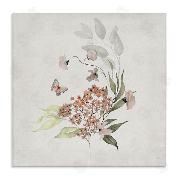 stupell industries Susan Jill | Orchid Florals & Butterfly Wall Art