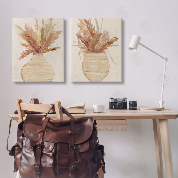 Stupell Industries Susan Jill | Potted Feather Pampas Wall Art