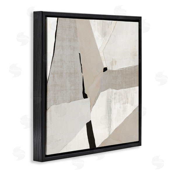 Stupell Industries Susan Jill | Rugged Shapes In Beige
