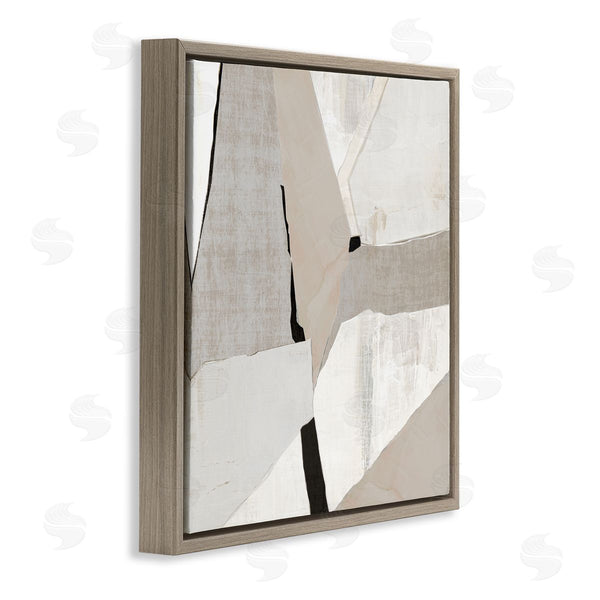Stupell Industries Susan Jill | Rugged Shapes In Beige